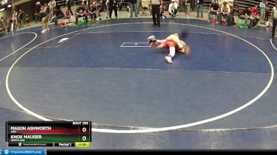 59 lbs Cons. Round 5 - Knox Mauger, WESTLAKE vs Mason Ashworth, JWC