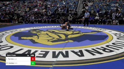 113 lbs Semifinal - Paulo Valdez, Hesperia vs Issac Torres, St John Bosco