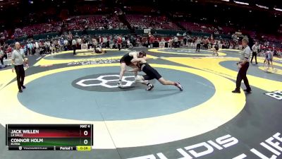 D1-165 lbs Cons. Round 3 - Connor Holm, Elyria vs Jack Willen, La Salle