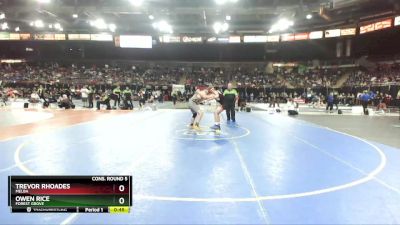 182 lbs Cons. Round 5 - Trevor Rhoades, Melba vs Owen Rice, Forest Grove