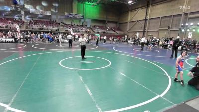 50 lbs Quarterfinal - Jose Campos JR, San Luis Valley WC vs Chase Chelewski, Colorado Outlaws