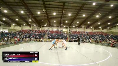 130 lbs Semifinal - Karl Ledbetter, Utah vs Miles Higgins, Hawaii