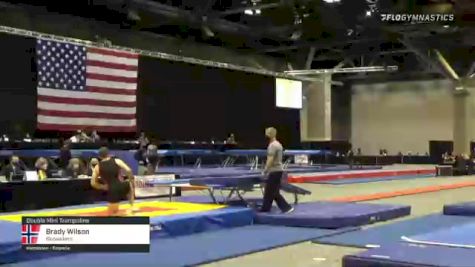 Brady Wilson - Double Mini Trampoline, Skywalkers - 2021 USA Gymnastics Championships