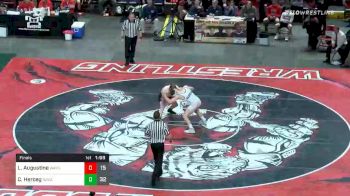 170 lbs Final - Luca Augustine, Waynesburg Central Hs vs Conner Herceg, Nazareth Area Hs