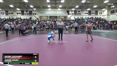 S-7 lbs Cons. Semi - Jacoby Colthurst, Big Game Wrestling Club vs Parker Walen, Team Bosco