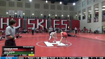 150 lbs Placement (16 Team) - Chandler Wade, Thompson HS vs Jack Shaver, Bob Jones