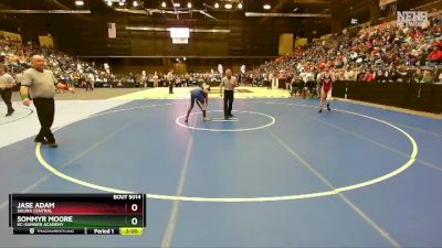 5A - 113 lbs Champ. Round 1 - Jase Adam, Salina Central vs Sommyr Moore, KC-Sumner Academy