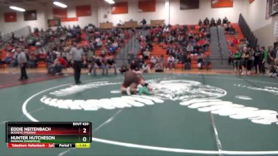 190 lbs Semifinal - Eddie Neitenbach, Buckeye (Medina) vs Hunter Hutcheson, Madison (Mansfield)