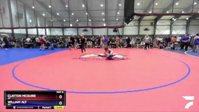 150 lbs Champ. Round 2 - Clayton McGuire, AK vs William Alt, WY