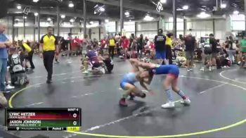 80 lbs Round 2 (6 Team) - Lyric Hetzer, Death Squad vs Jaxon Johnson, Untouchables White