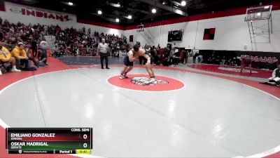 285 lbs Cons. Semi - Emiliano Gonzalez, Sonora vs Oskar Madrigal, Servite