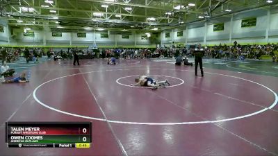 65 lbs Cons. Round 4 - Talen Meyer, Pursuit Wrestling Club vs Owen Coomes, American Outlaws