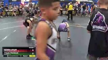 65 lbs Round 1 (6 Team) - Tyson Franklin, Olympia vs Bowen Lefler, Untouchables Purple