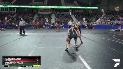 125 lbs Cons. Round 1 - Madelyn Garcia, Columbus vs Caitlin Van Praag, Derby