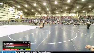 147 lbs Cons. Round 3 - Nash Parker, Pleasant Grove vs Zarien Crook, Ridgeline