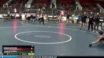 65 lbs Round 3 (4 Team) - Baran Stevens, Midwest Xtreme Wrestling vs Marcos Gomez, MI Pitbulls