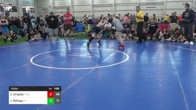 140 lbs Round 1 - Clara Grigsby, Pursuit vs Jace Billings, Tri-State Elite