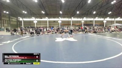 67 lbs Round 2 (4 Team) - Peyton Portrey, Big Cat Wrestling vs Bill Peterson, Grangeville Youth Wrestling