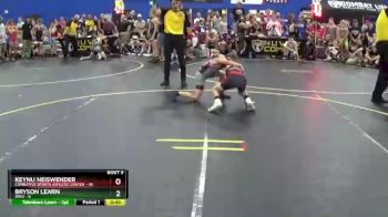 75 lbs Round 3 (6 Team) - Keynu Neiswender, Combative Sports Athletic Center vs Bryson Learn, Ares