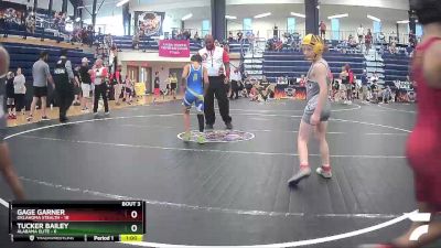 60 lbs Quarterfinals (8 Team) - Gage Garner, Oklahoma Stealth vs Tucker Bailey, Alabama Elite