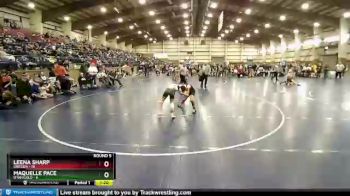 79 lbs Round 5 (6 Team) - Maquelle Pace, Utah Gold vs Leena Sharp, Oregon