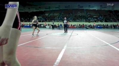 101 lbs Round Of 32 - Reagan Terrell, Hilldale vs Rylie Hillis, Norman JH