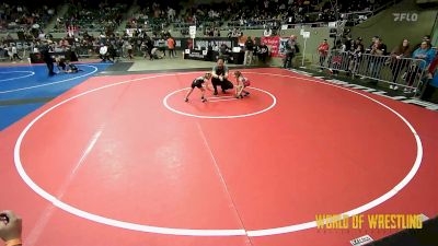 45 lbs Consi Of 4 - Cosette McNiel, Nebraska Wrestling Academy vs Madilyn McHawes, Moyer Elite