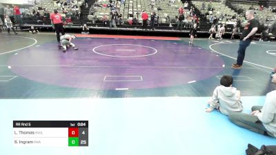 62 lbs Rr Rnd 5 - Logan Thomas, Revival vs Sam Ingram, Roundtree Wrestling Academy Black