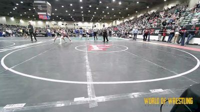 125 lbs Consi Of 64 #2 - Mason Thynes, Redmond High School vs Lukas Flager, Sierra Sabers