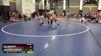 120 lbs Round 1 (12 Team) - Cassandra Gonzales, Summit Wrestling Academy vs Lily Weinreich, Grand View