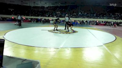 150 lbs Consi Of 8 #2 - MaKayla Stennis, Clinton, Ok vs Ariana Luna, Southeast