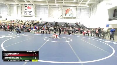 70 lbs Champ. Round 2 - Noah Sweeney, NWAA vs Brayden Ibowicz, Revolution Elite Wrestling