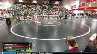 195 lbs Semifinal - Landon Walker, Cokeville vs Noah Sides, Natrona County