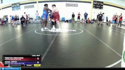 285 lbs Cons. Semi - Triston Meschede, Portage Wrestling Club vs Hosia Smith, Fighting Irish Wrestling Club