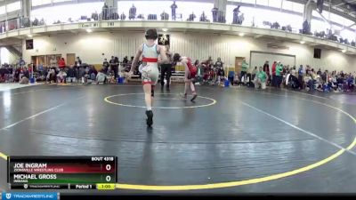 92 lbs Champ. Round 2 - Joe Ingram, Zionsville Wrestling Club vs Michael Gross, Indiana