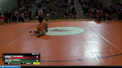 172 lbs Round 3 - Andrii Tymchenko, Hartselle vs Vincent Bianca, Grissom Hs