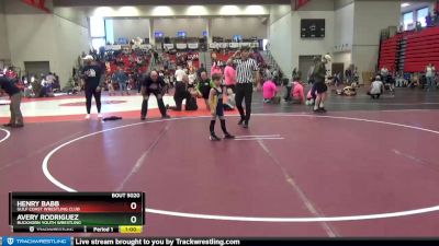 50 lbs Cons. Round 4 - Henry Babb, Gulf Coast Wrestling Club vs Avery Rodriguez, Buckhorn Youth Wrestling