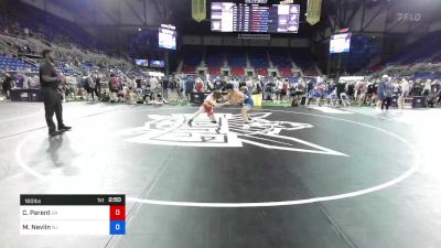 160 lbs Cons 32 #2 - Cade Parent, Georgia vs Max Nevlin, New Jersey