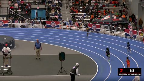 Youth Boys' 200m, Prelims 8 - Age under 6