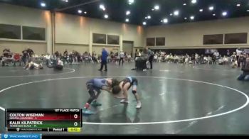 60 lbs Finals (2 Team) - Kalix Kilpatrick, Tennessee Black vs Colton Wiseman, Indiana Assassins