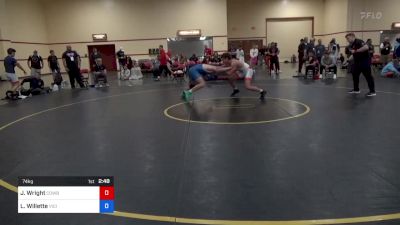 74 kg Rnd Of 128 - Jaxen Wright, Cowboy RTC vs Lane Willette, Vici Wrestling Club