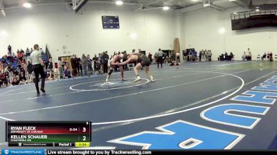 149 lbs Cons. Round 4 - Kellen Schauer, Concordia MN vs Ryan Fleck, University Of Chicago