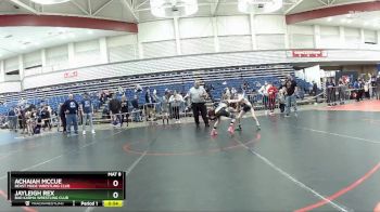 75 lbs Round 4 - Achaiah McCue, Beast Mode Wrestling Club vs Jayleigh Rex, Bad Karma Wrestling Club