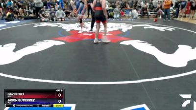 130-135 lbs Round 1 - Gavin Frei, WA vs Jaxon Gutierrez, WA