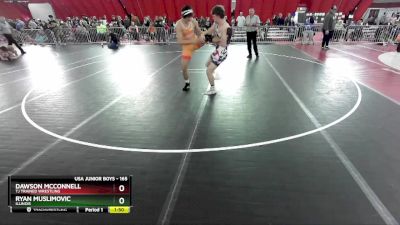 165 lbs Quarterfinal - Ryan Muslimovic, Illinois vs Dawson McConnell, TJ Trained Wrestling