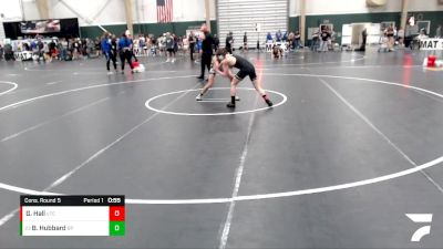 120 lbs Cons. Round 5 - Bobby Hubbard, Pikes Peak Warriors vs Gabriel Hall, Victory Training Center