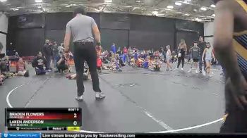 55 lbs Laken Anderson, Team Bear Red vs Braden Flowers, Roundtree