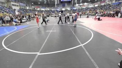 115 lbs Quarterfinal - Talon Flowers, Wrecking Crew vs Parker Wickam, Severance Middle School