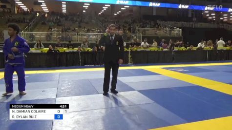 RODNEY DYLAN RUIZ vs NESTOR DAMIAN COLAIRE 2024 Pan Jiu Jitsu IBJJF Championship