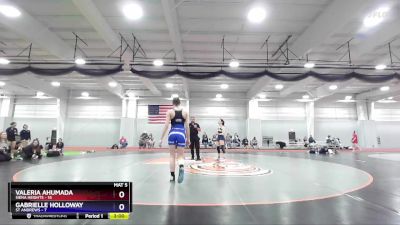 116 lbs Finals (2 Team) - Jillian Ellis, St Andrews vs Stefany Perez, Siena Heights